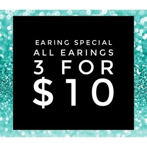 Earings Special! See Details!